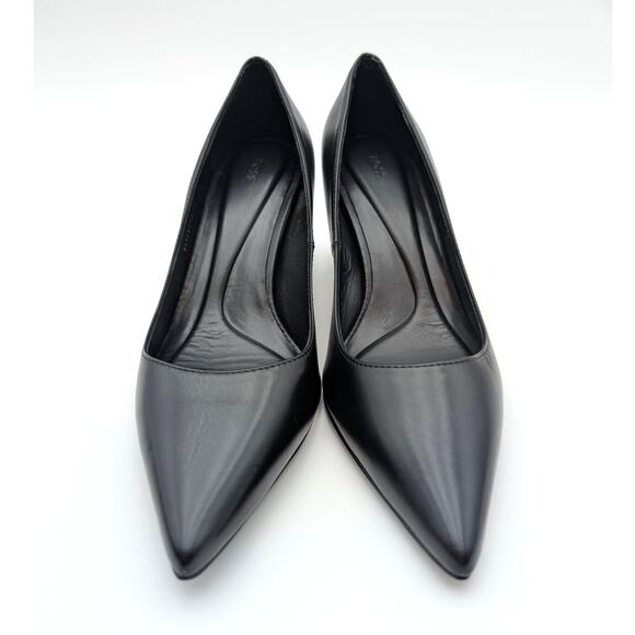 Boss Gracey Pointed Toe Stiletto Heel Pump Women's Black Size US5 EU35 - Picture 2 of 12